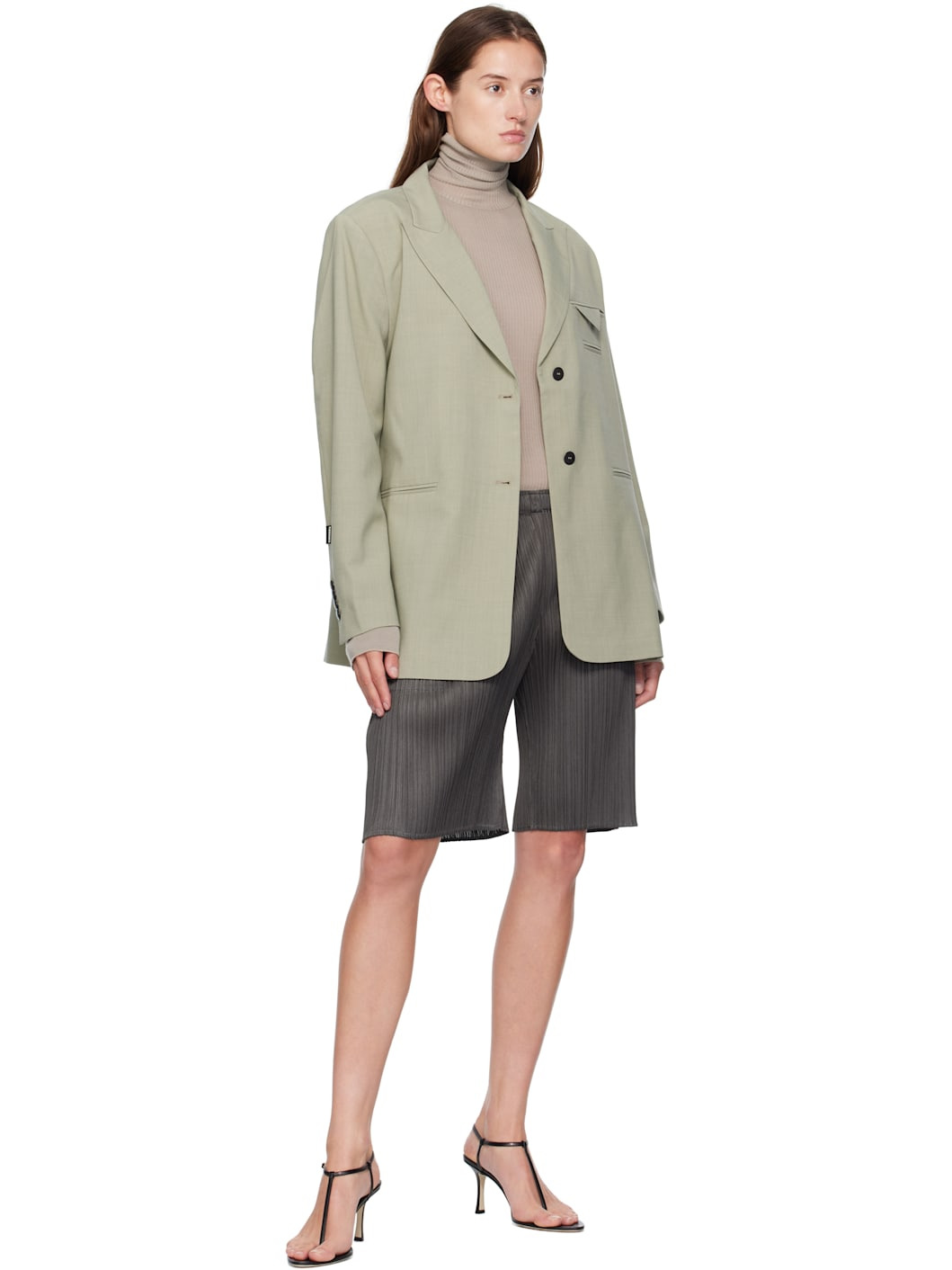 Gray June Monthly Colors Shorts - 4