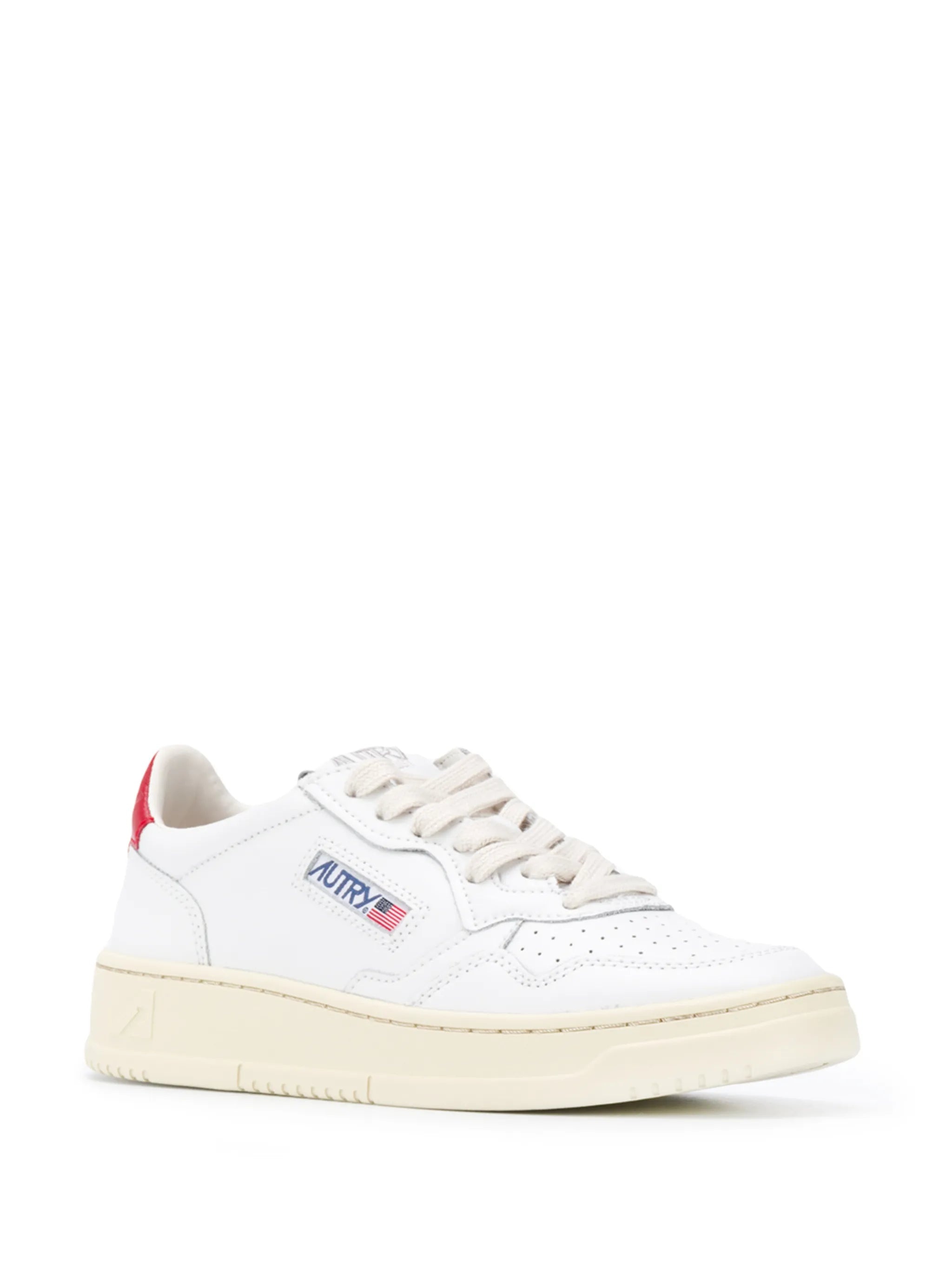 Contrasting Heel Sneakers - 4