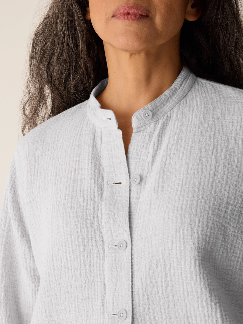 Organic Cotton Doubleweave Shirt Jacket 5