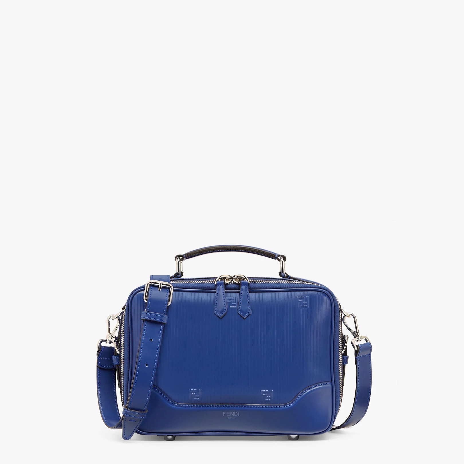 Blue leather bag - 1