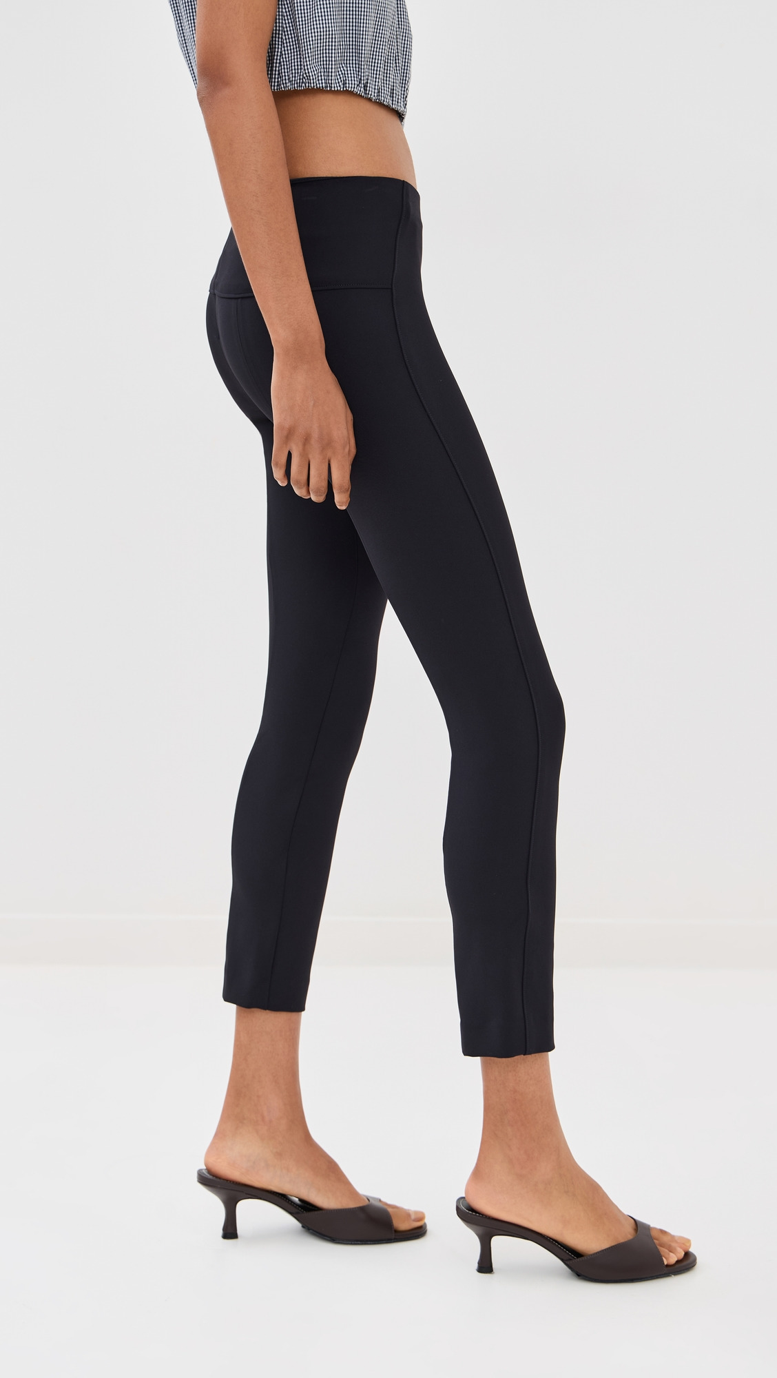 Zip Back Scuba Pants - 4