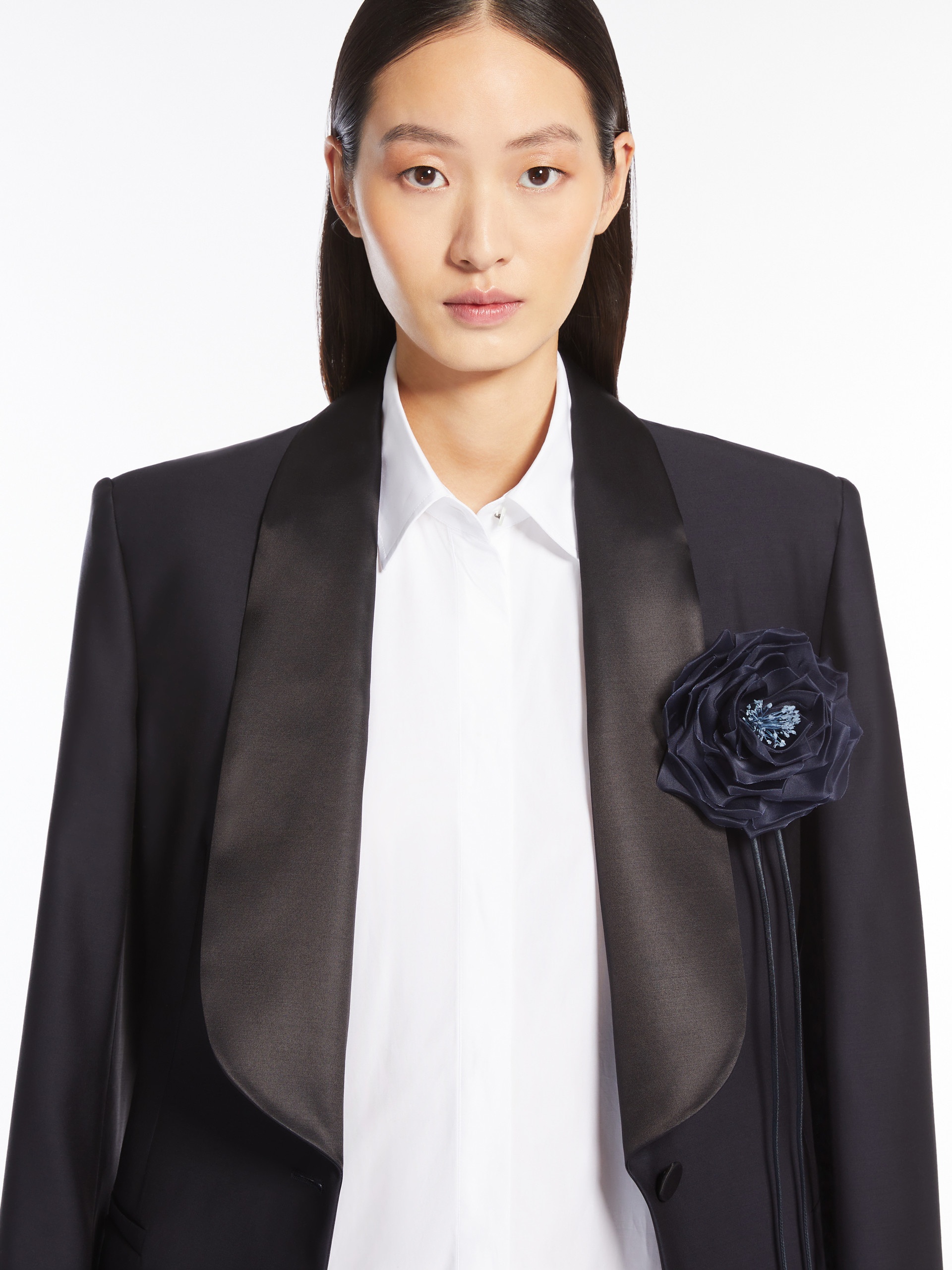 JESSY Silk flower brooch - 3