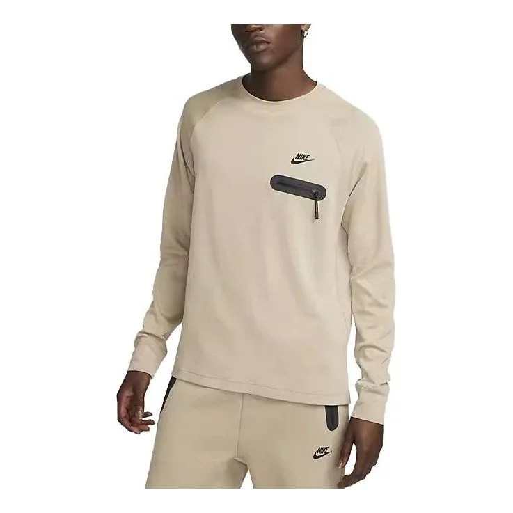Nike Tech Long Sleeve T-shirt 'Beige' FD9881-247 - 1