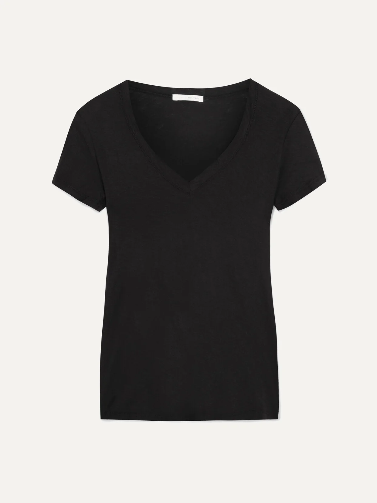 Casual Slub Cotton-jersey T-shirt - 1