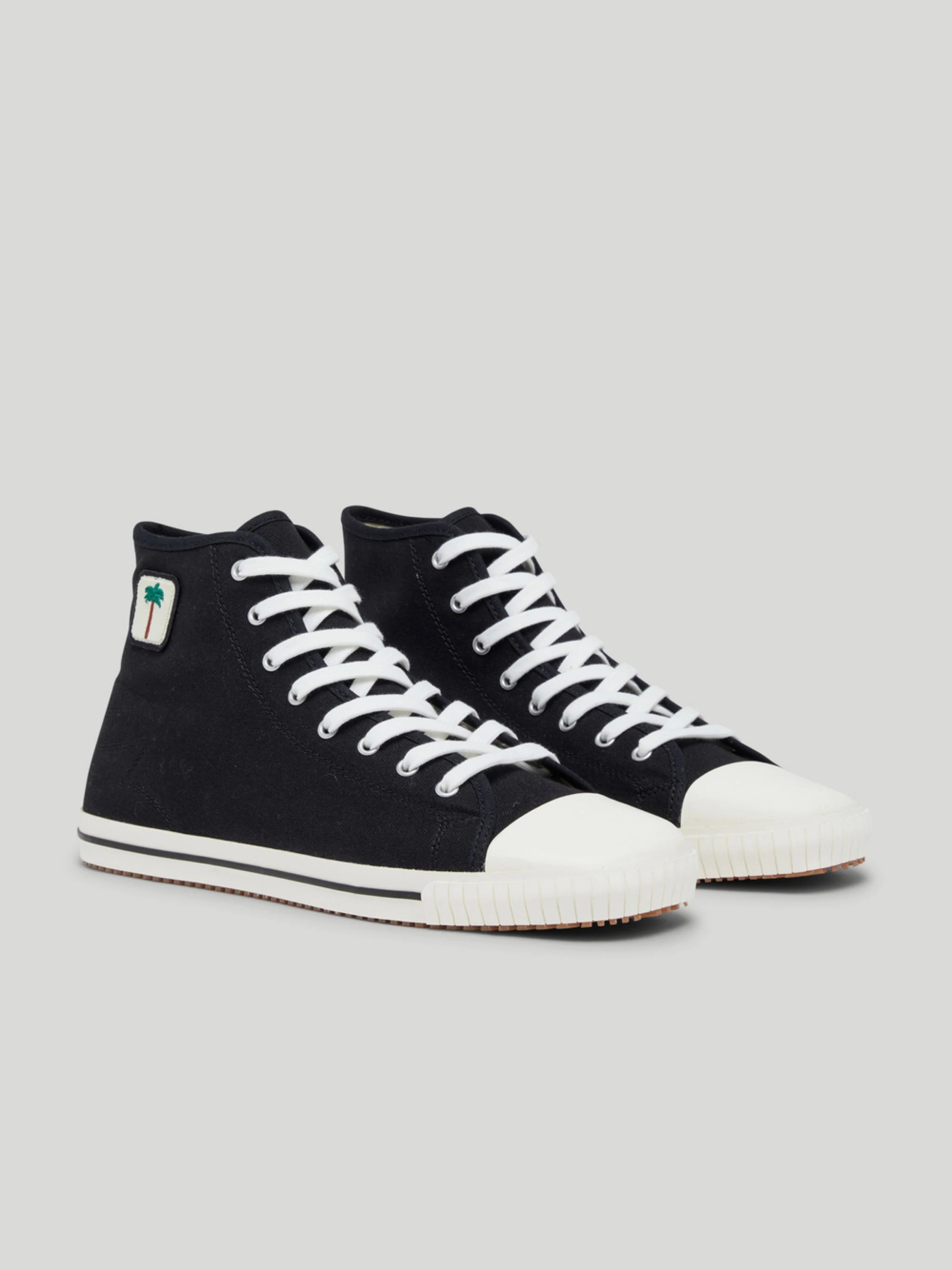 HIGH SQUARE VULCANIZED SNEAKERS - 2