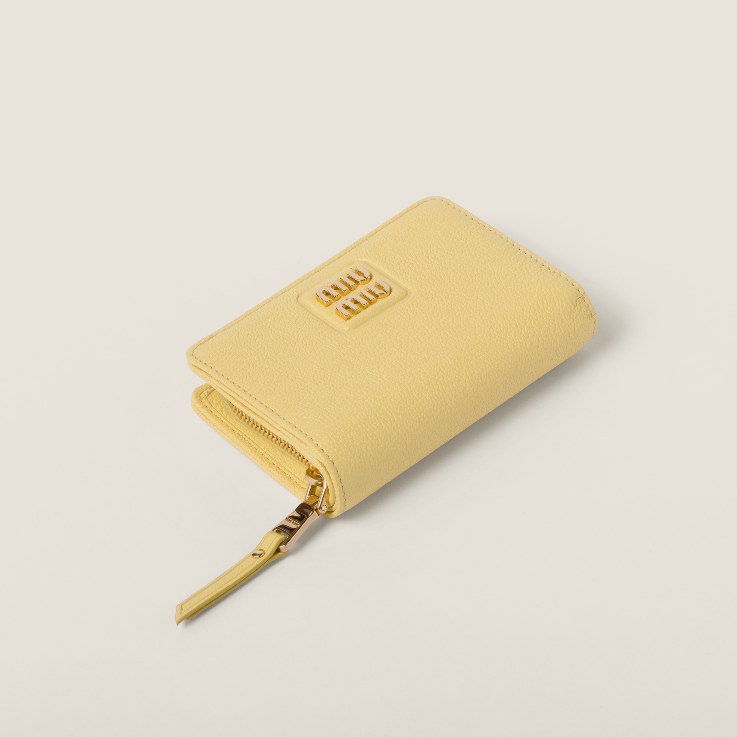 Small Madras leather wallet - 3