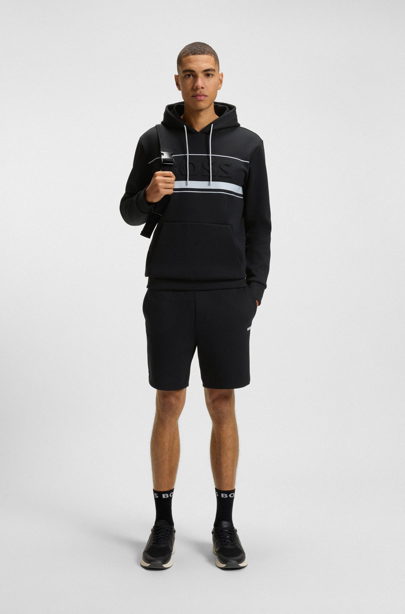 BOSS SHORTS WITH STRIPE DETAILS outlook