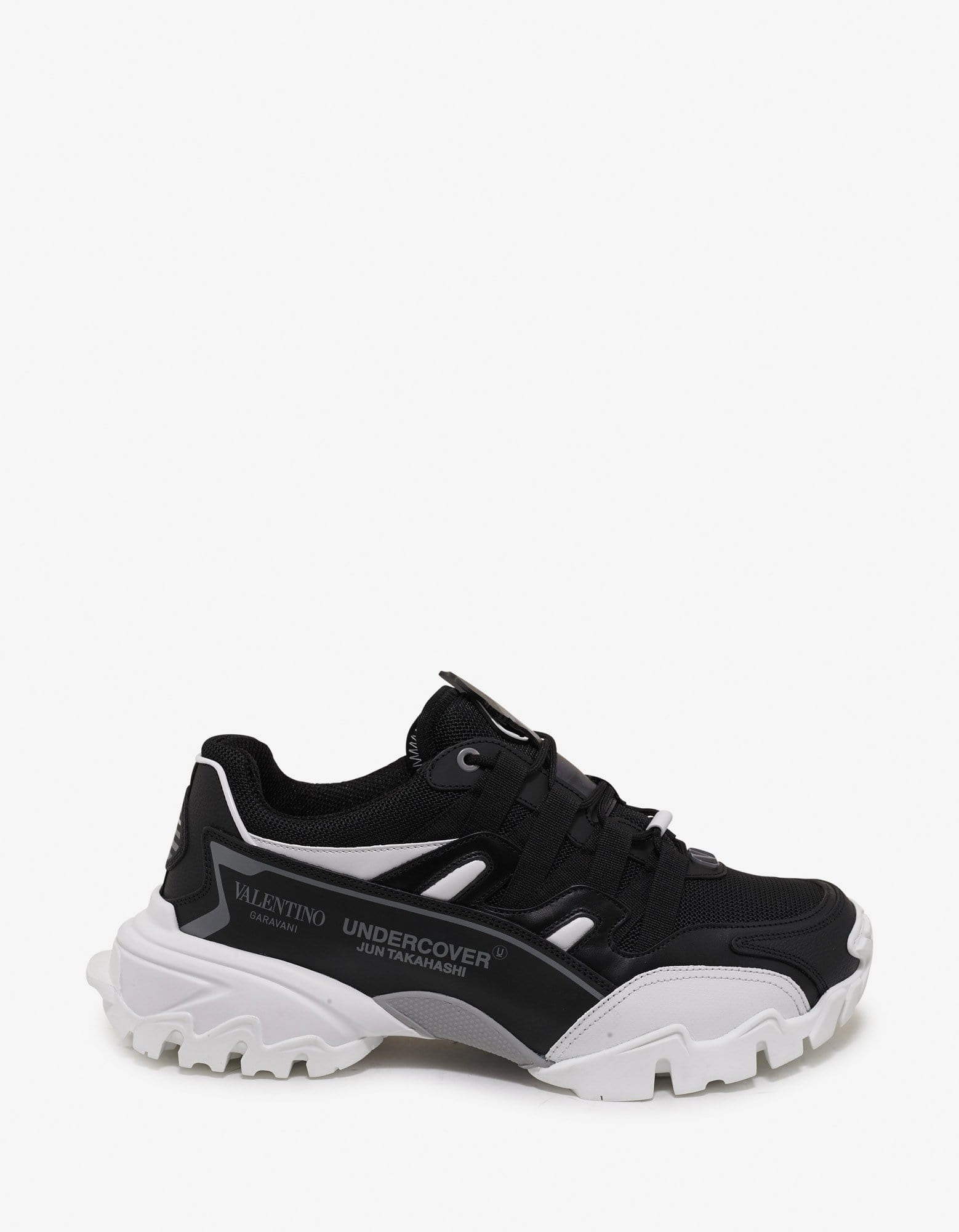 Valentino Undercover Black & White Climbers Trainers - 2
