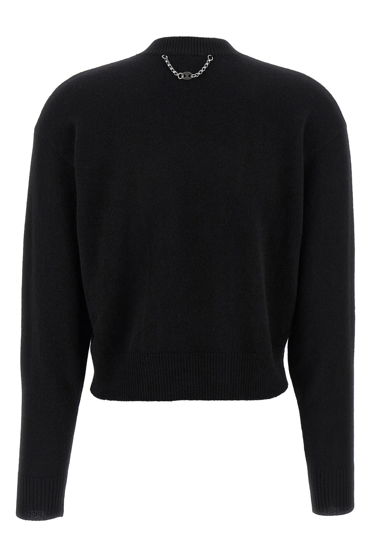 Trompe l'oeil cardigan sweater - 2