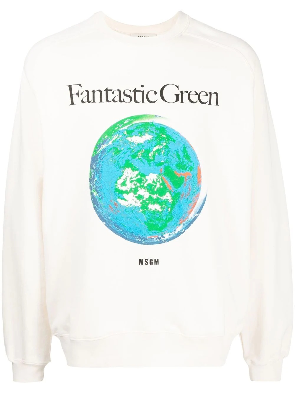 graphic print sweatshirt - 1