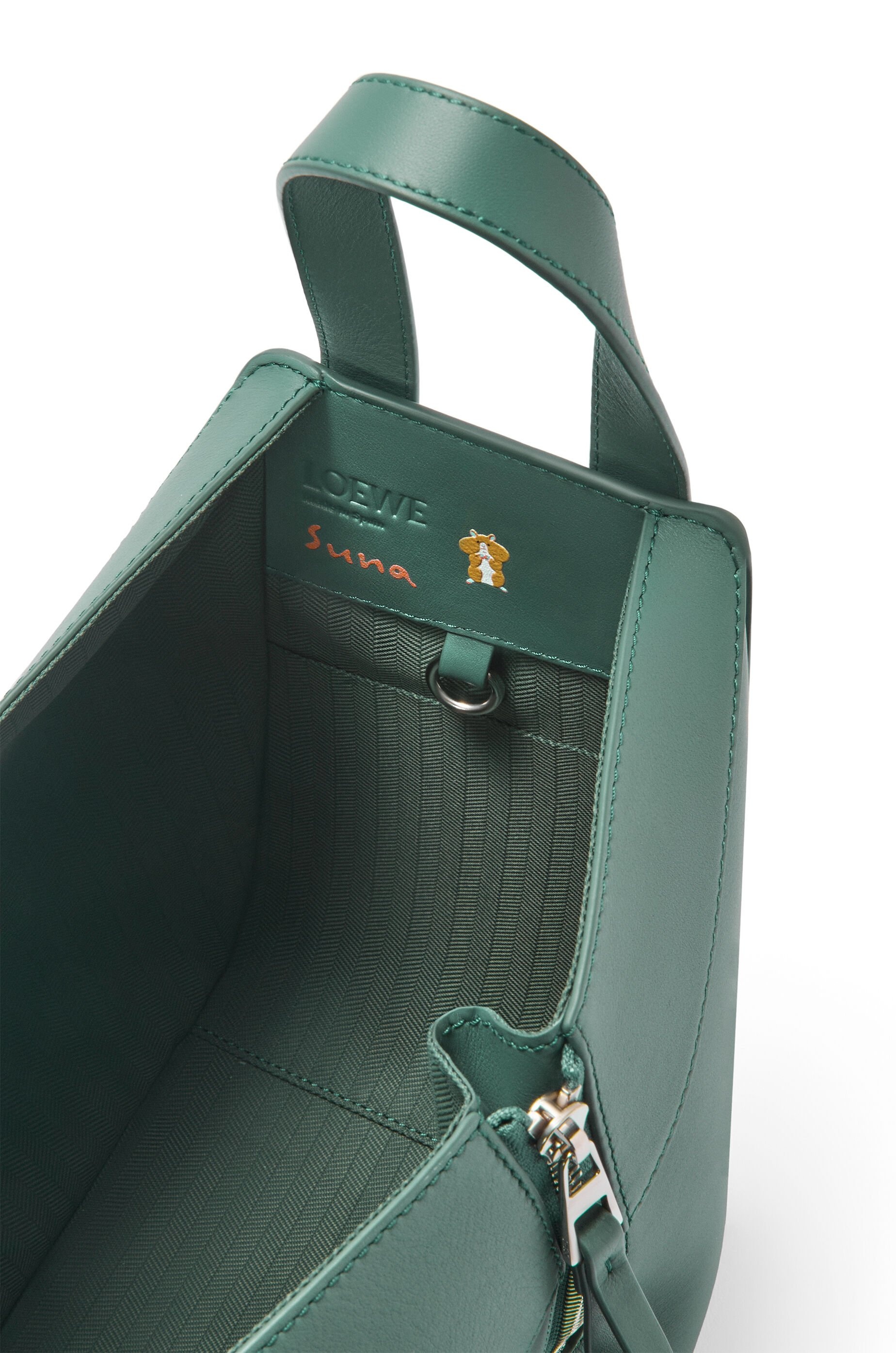 Octopus compact Hammock bag in nappa calfskin - 7