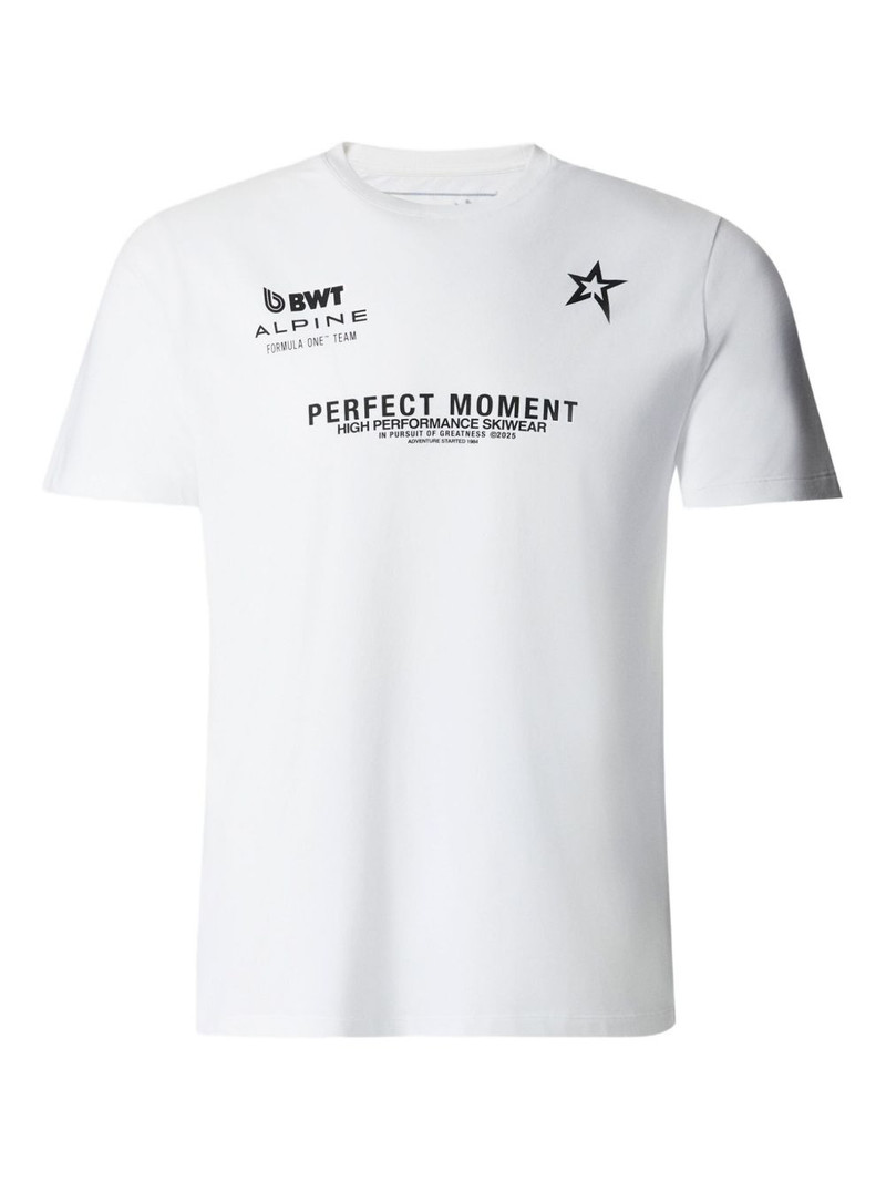 Alpine logo-print T-shirt 1