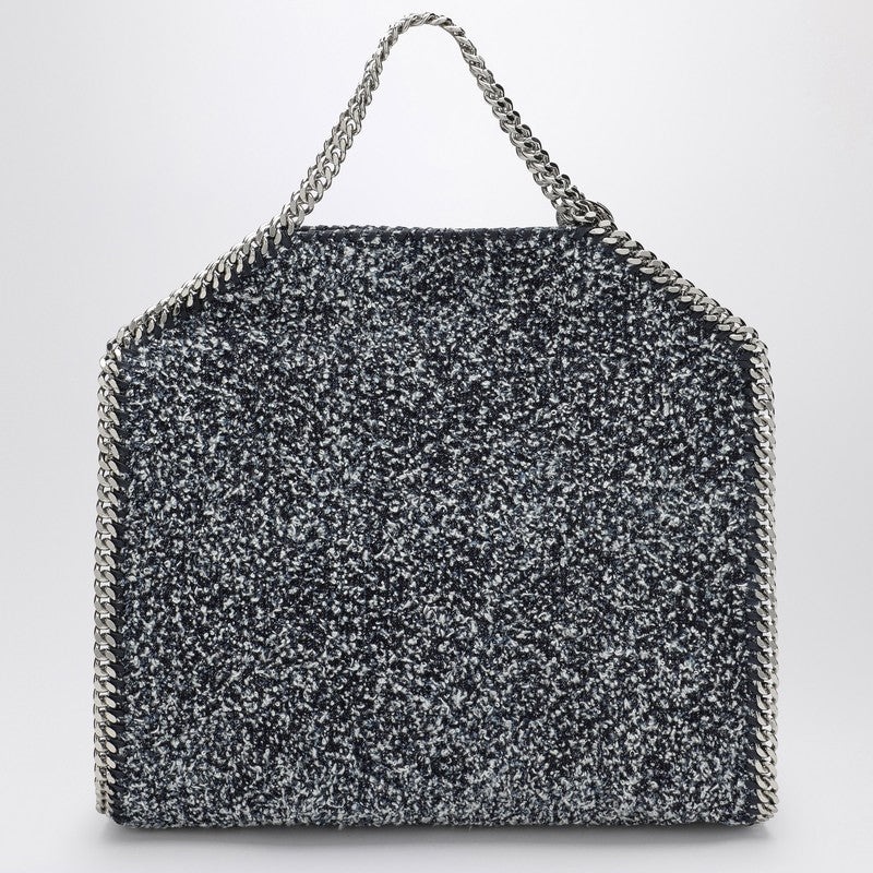 Stella Mccartney Falabella Bouclé Blue Mélange Bag Women - 3