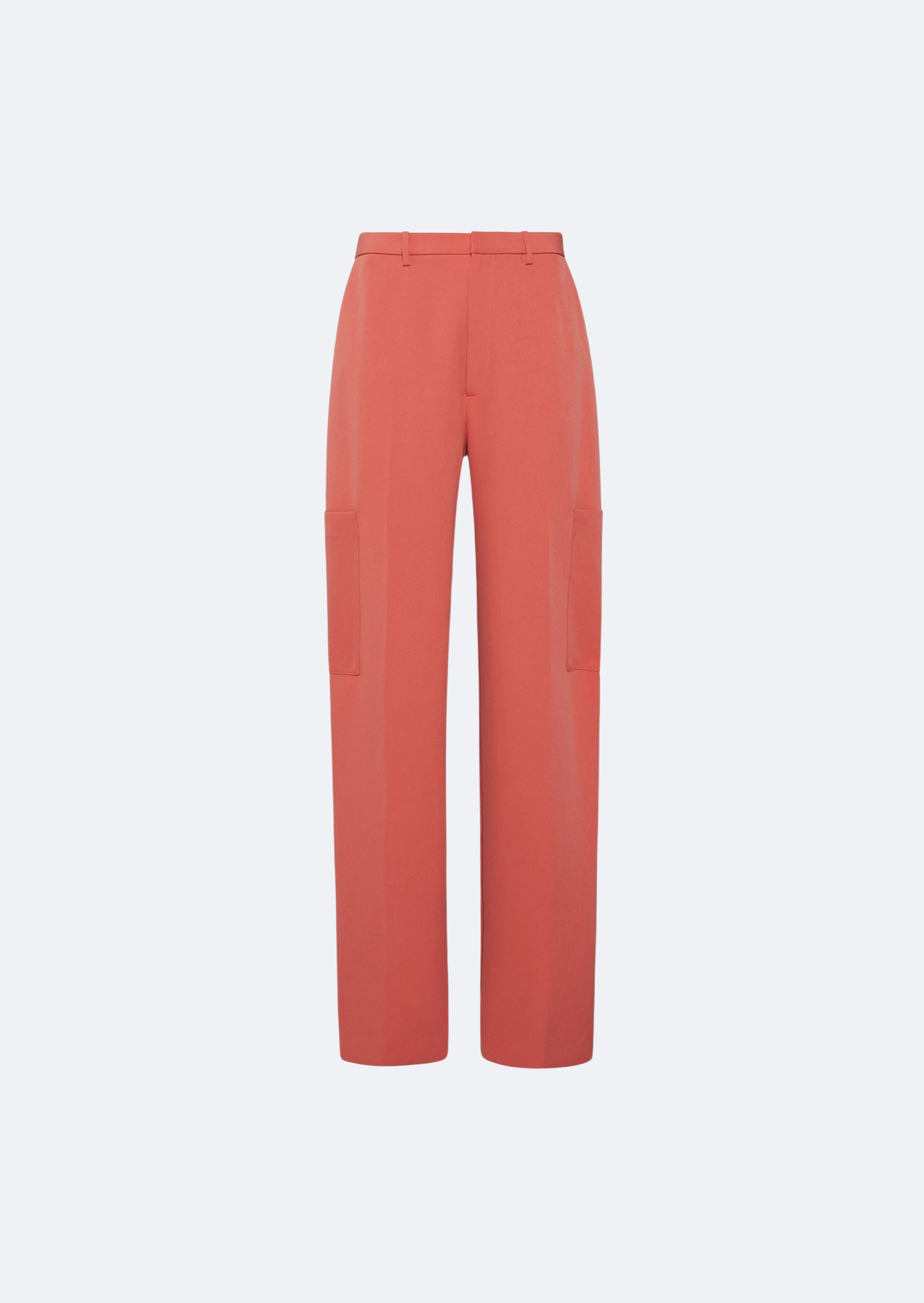 Matte Crepe Round Leg Trouser - 1