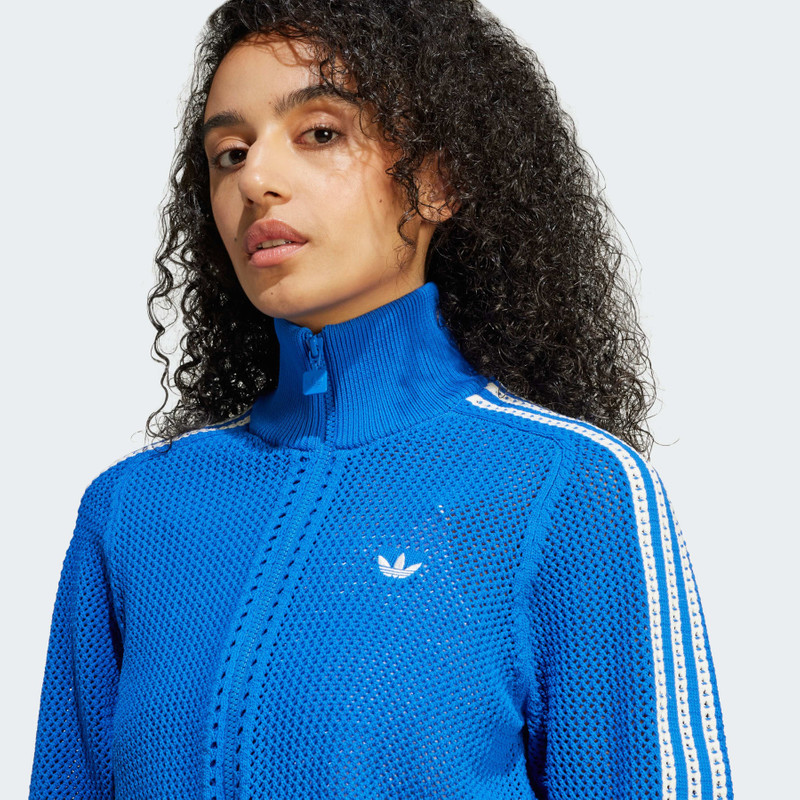 Originals Premium Crochet Track Top 5
