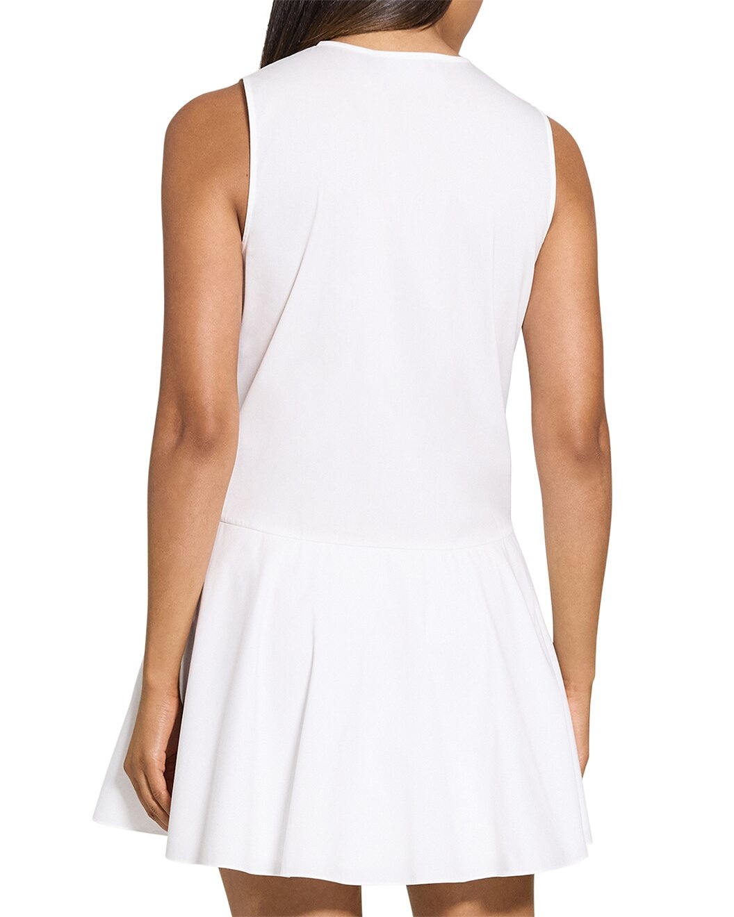 Theory Sleeveless Ruffle Hem Dress - 2
