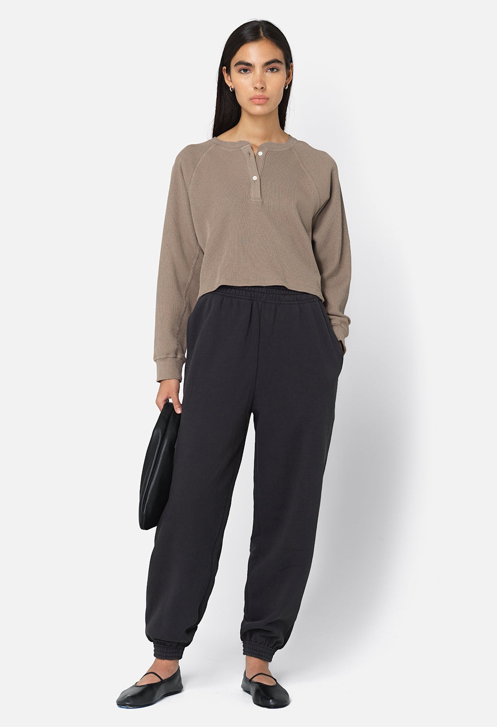FLEECED BALLOON SWEATS - 1