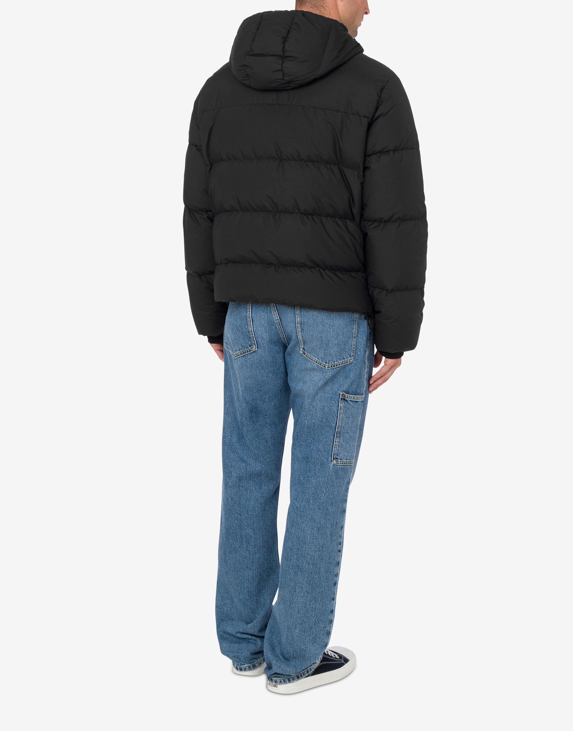 NYLON PUFFER JACKET LAUREL CROWN LOGO - 2
