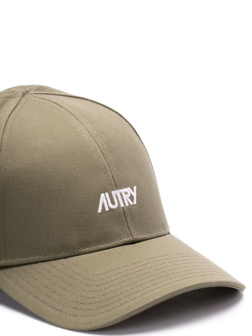 logo-embroidered cap - 3