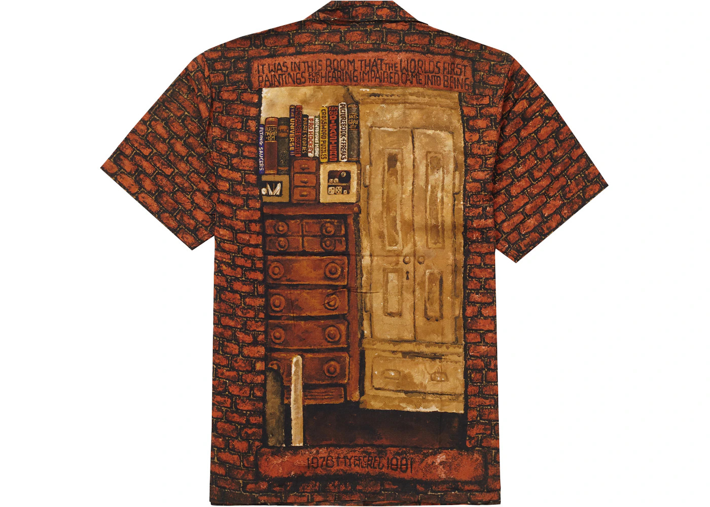 Supreme Martin Wong Secret World Rayon Shirt Multicolor - 2