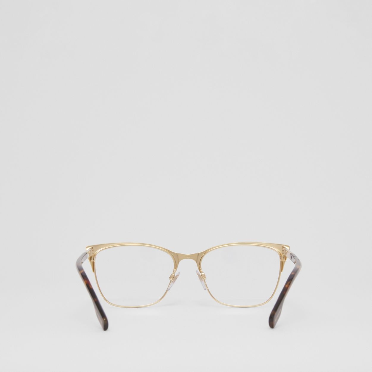 Icon Stripe Detail Cat-eye Optical Frames - 5