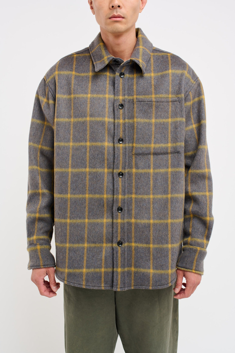 BRUSH CHECK OVERSHIRT 4