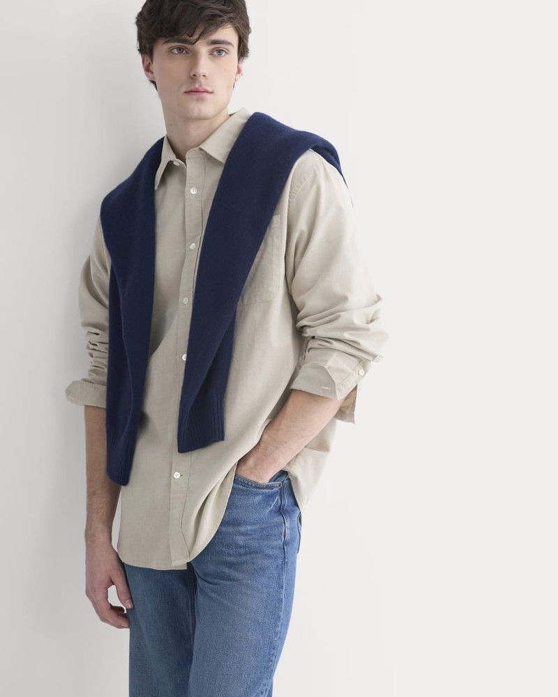 EVERLANE LIGHTWEIGHT OVERSIZED OXFORD outlook