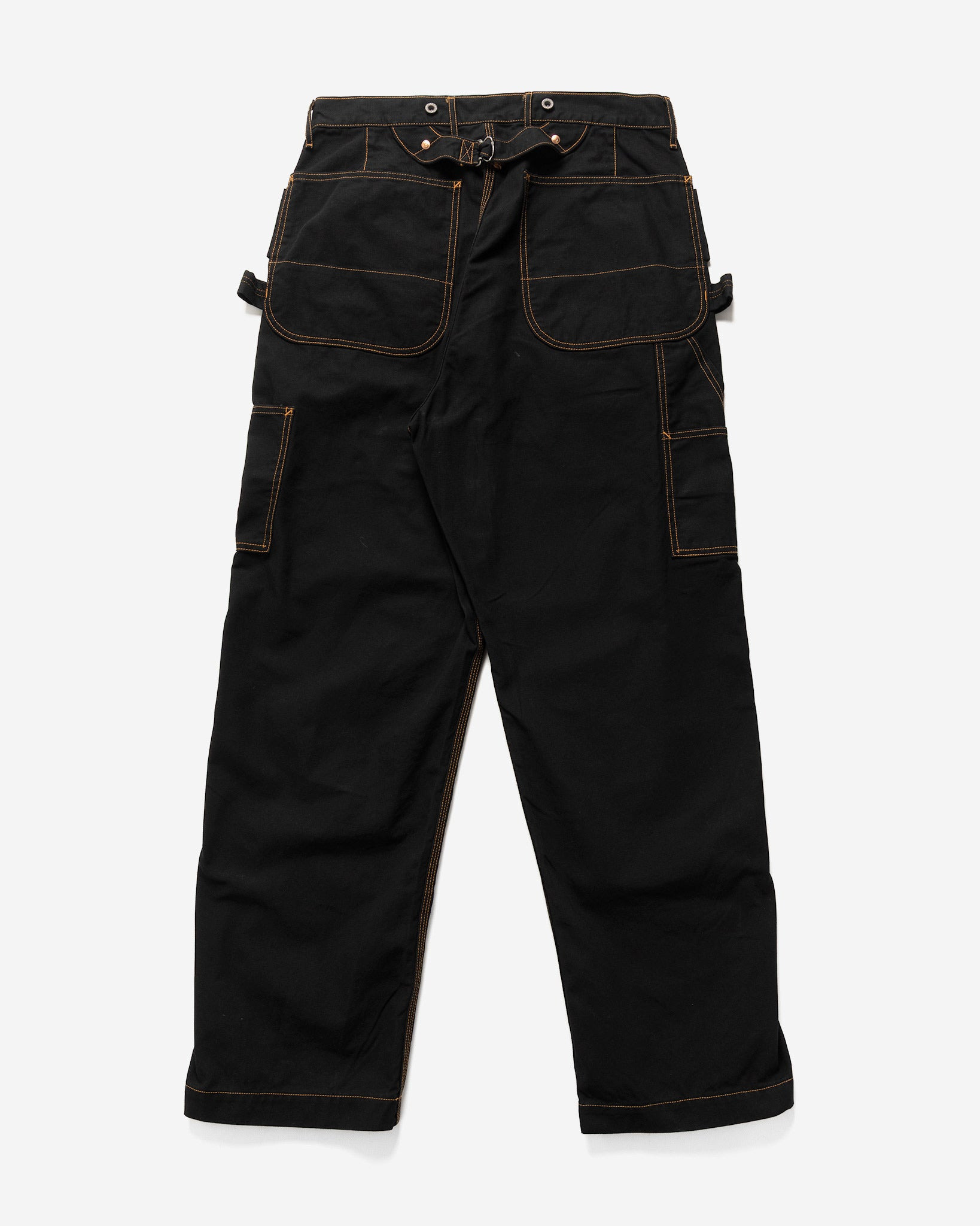 Light Canvas LUMBER Pants Black - 5