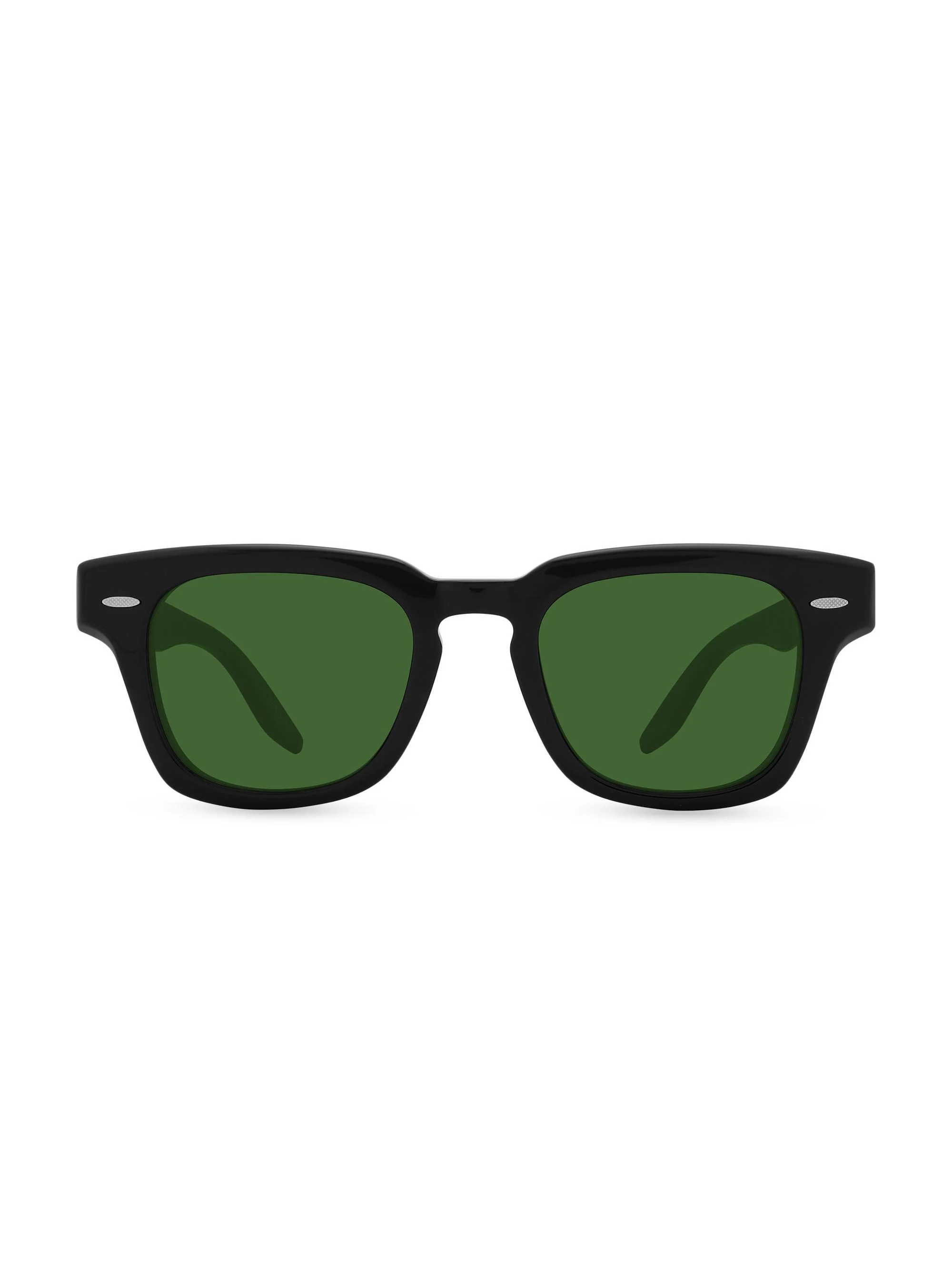 Men's Frederick 47MM Rectangular Sunglasses - Black - 1