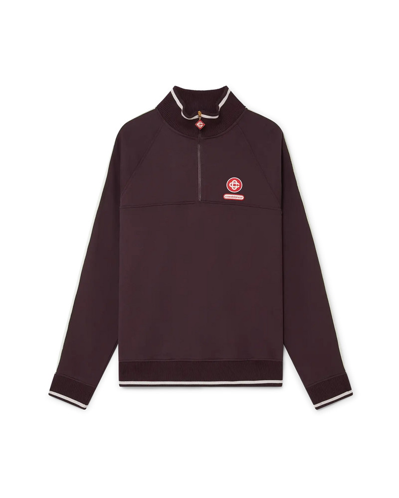Quarter Zip Laurel Sweatshirt | Casablanca Paris 1