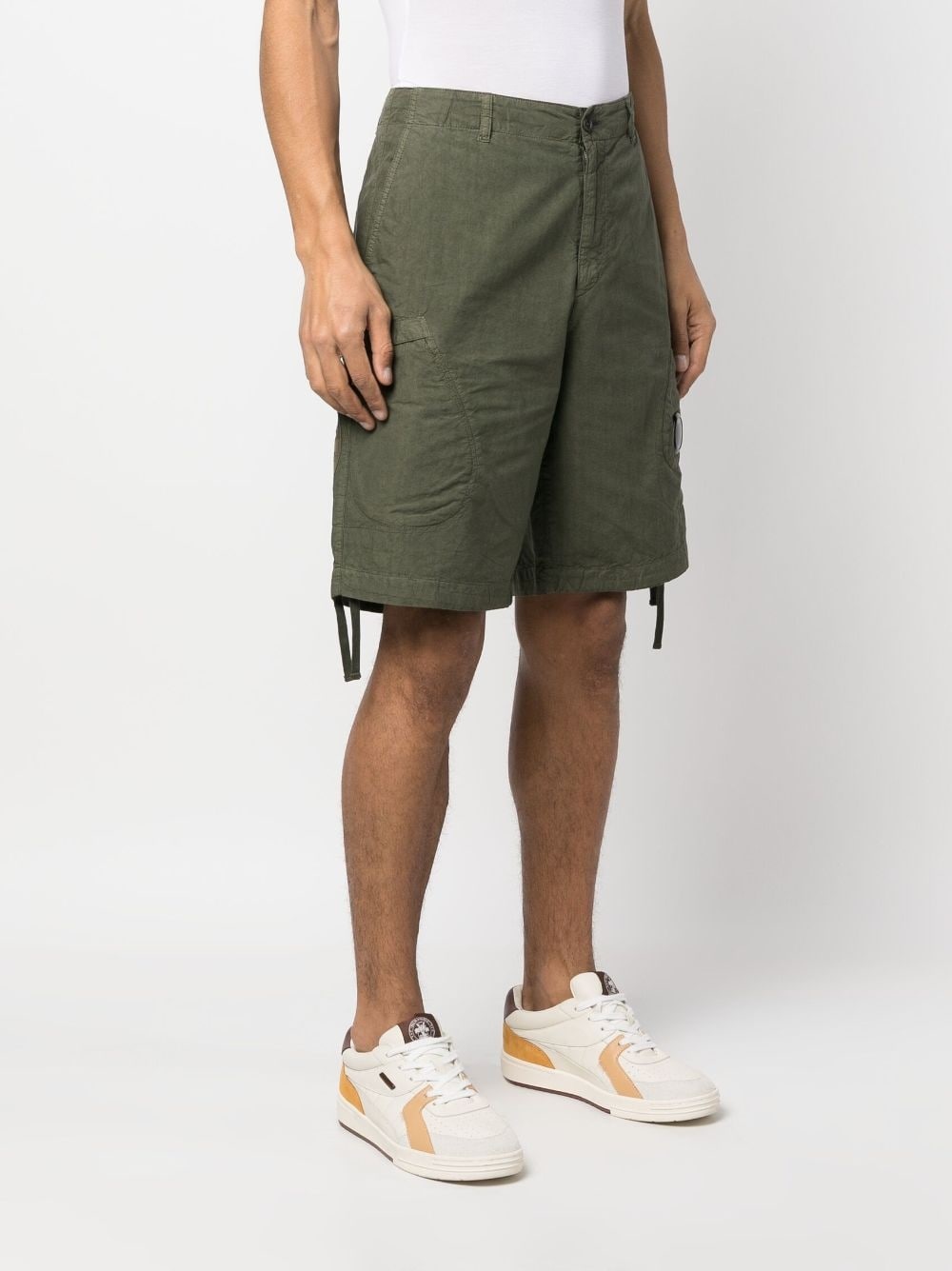 multi-pocket cotton Bermuda shorts - 3
