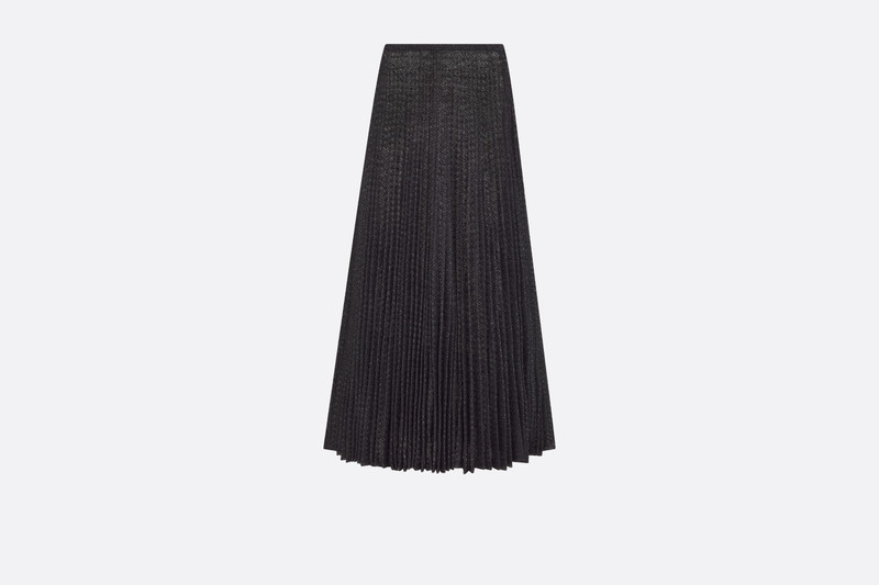 Pleated Mid-Length Skirt 1