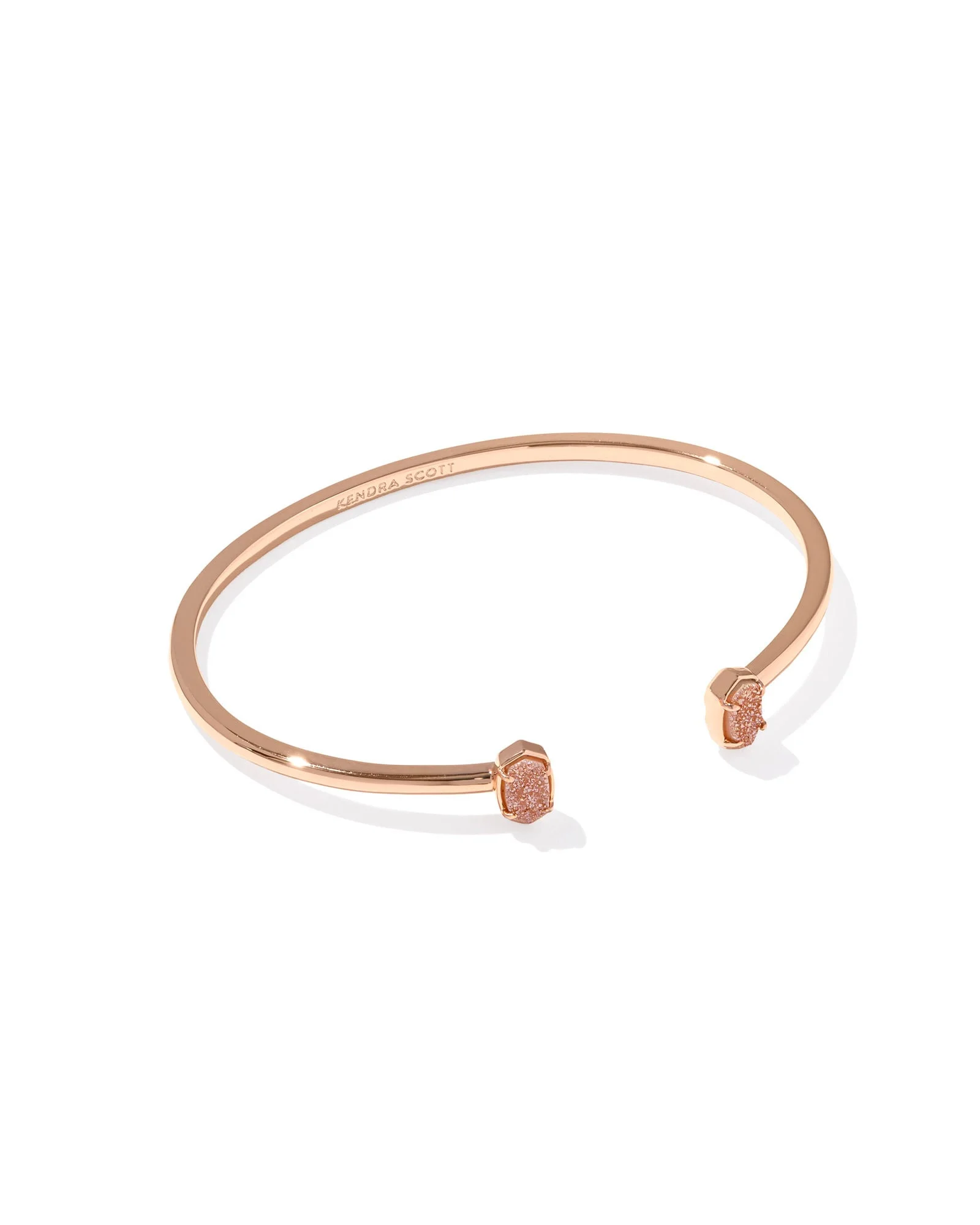 Emilie Rose Gold Cuff Bracelet - 1