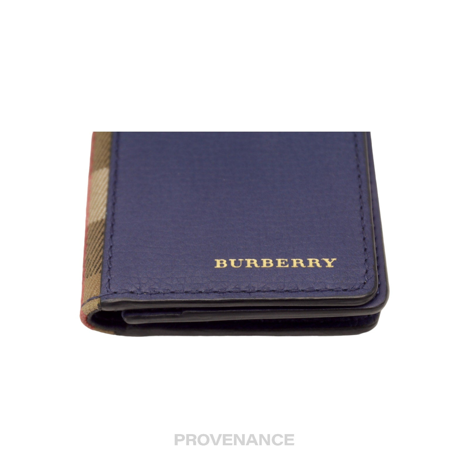 Burberry Pocket Organizer Wallet - Blue with Nova Check - 5