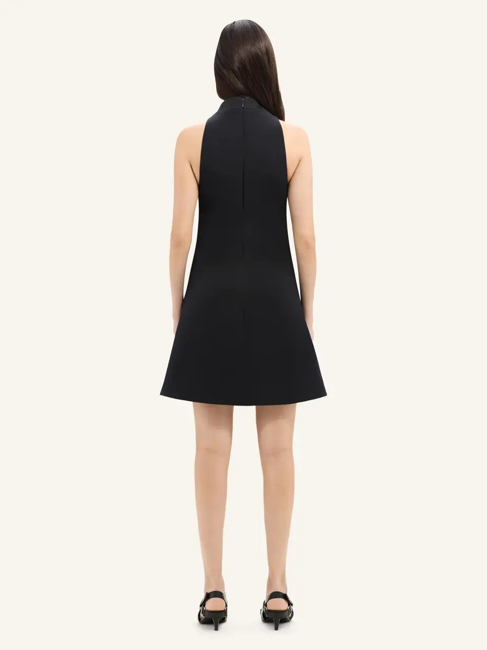 2-Pocket Twill A-Line Dress - 2