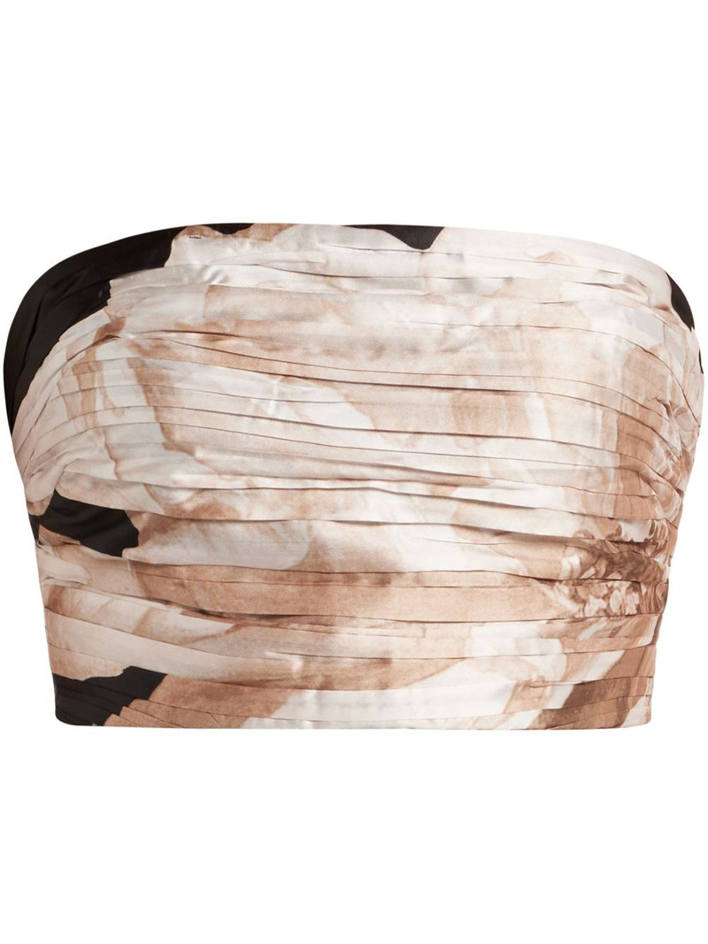 ruched bustier 1