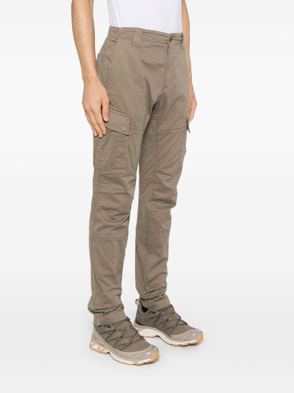 Lens-detailed trousers - 3