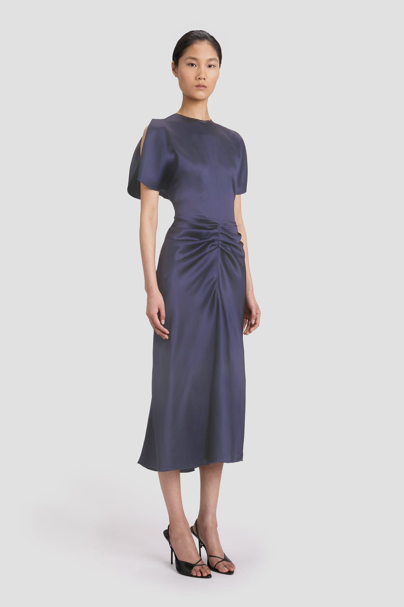 Bela Midi Dress In Eclipse 3