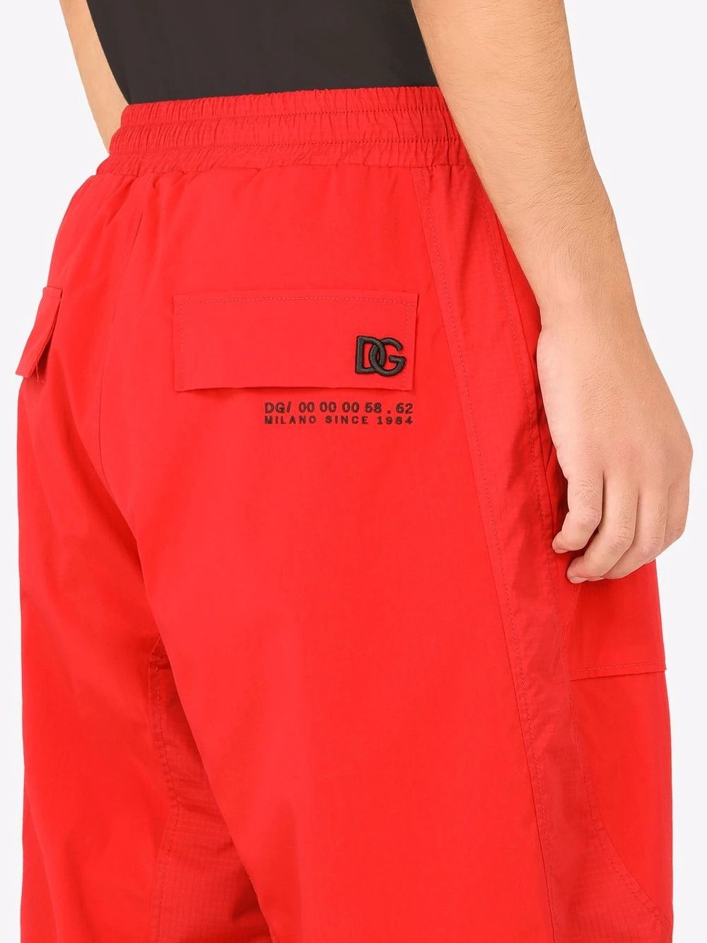 panelled loose-fit trousers - 5