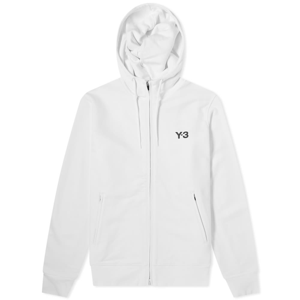 Y-3 Graphic Logo Zip Hoody - 1