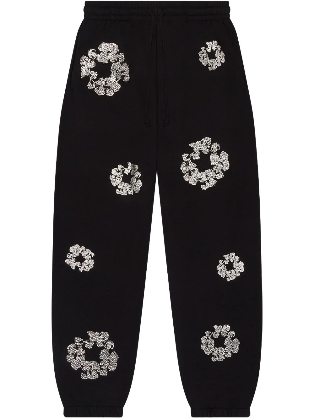 Swarovski Wreath "Black" track pants - 1