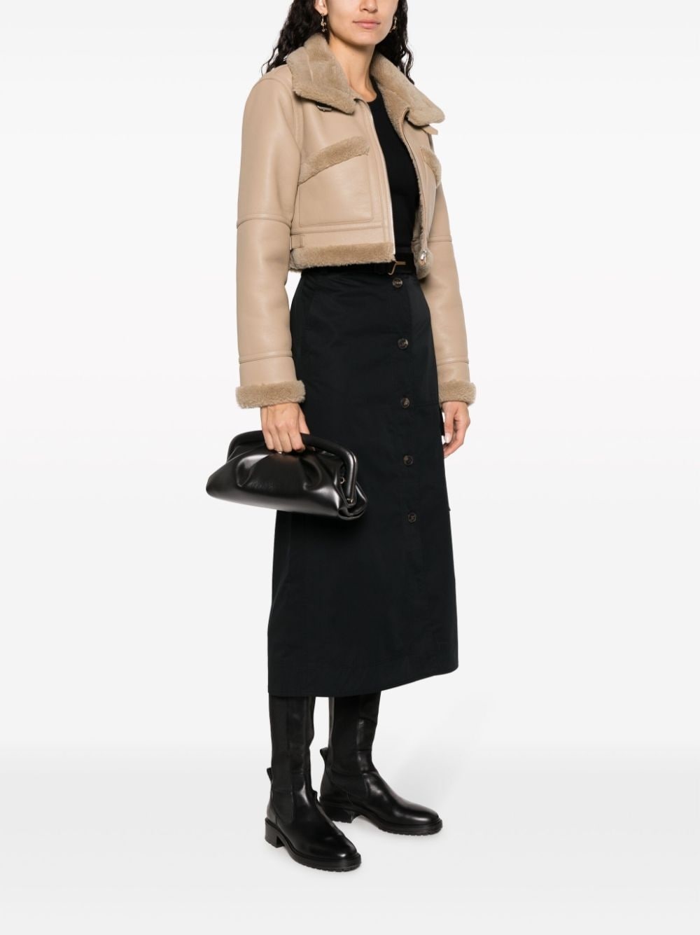 Moda Frame leather pouch bag - 2