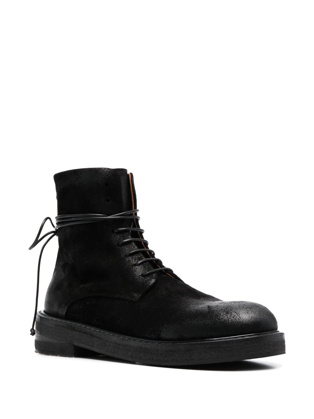 Wig lace-up ankle boots - 2