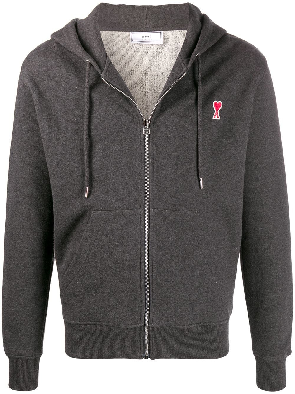 Ami De Coeur zip-up hoodie - 1