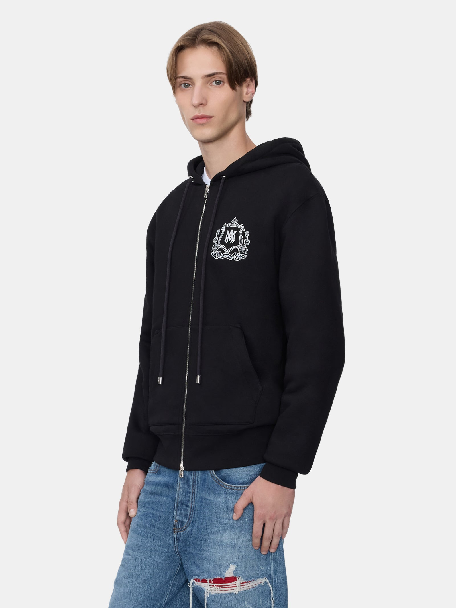 MA CREST ZIP HOODIE - 3