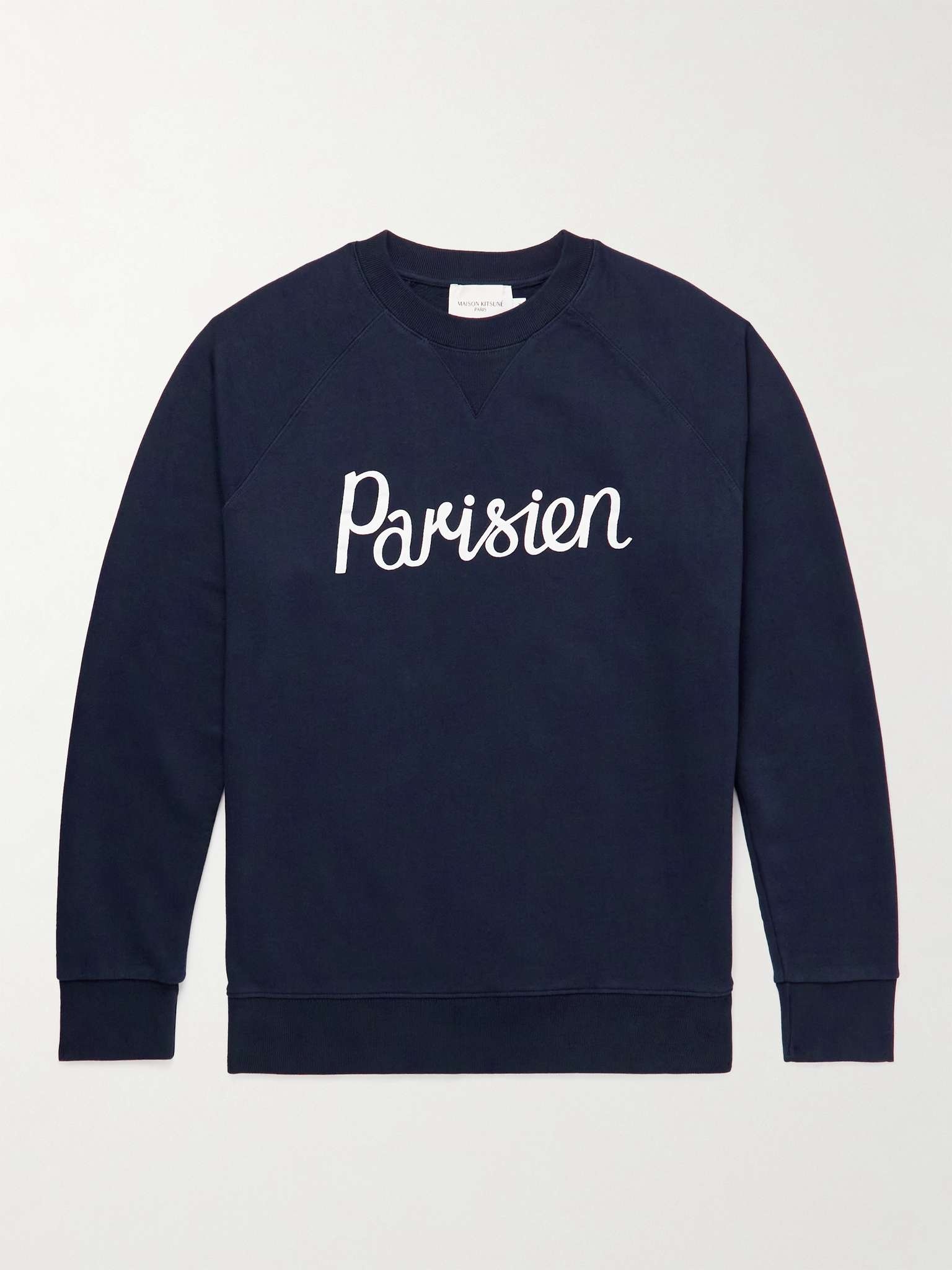 Printed Cotton-Jersey Sweatshirt - 1