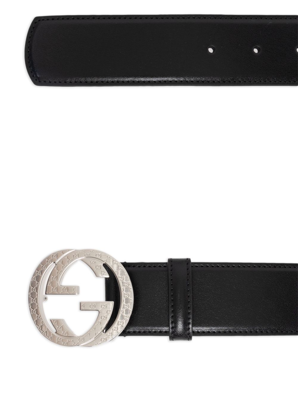 Interlocking G-buckle belt - 3