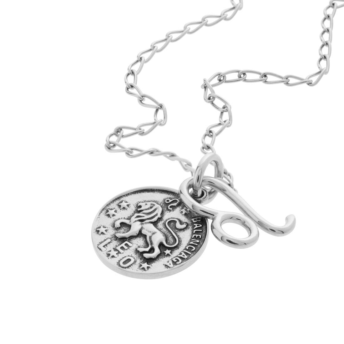 Horoscope Leo Necklace in Silver - 3