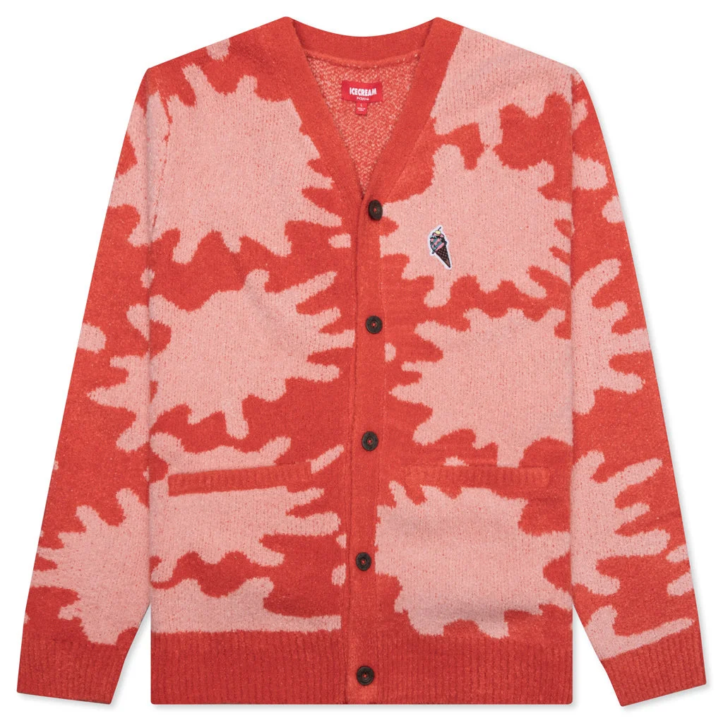 SPLAT SWEATER - TRUE RED - 1