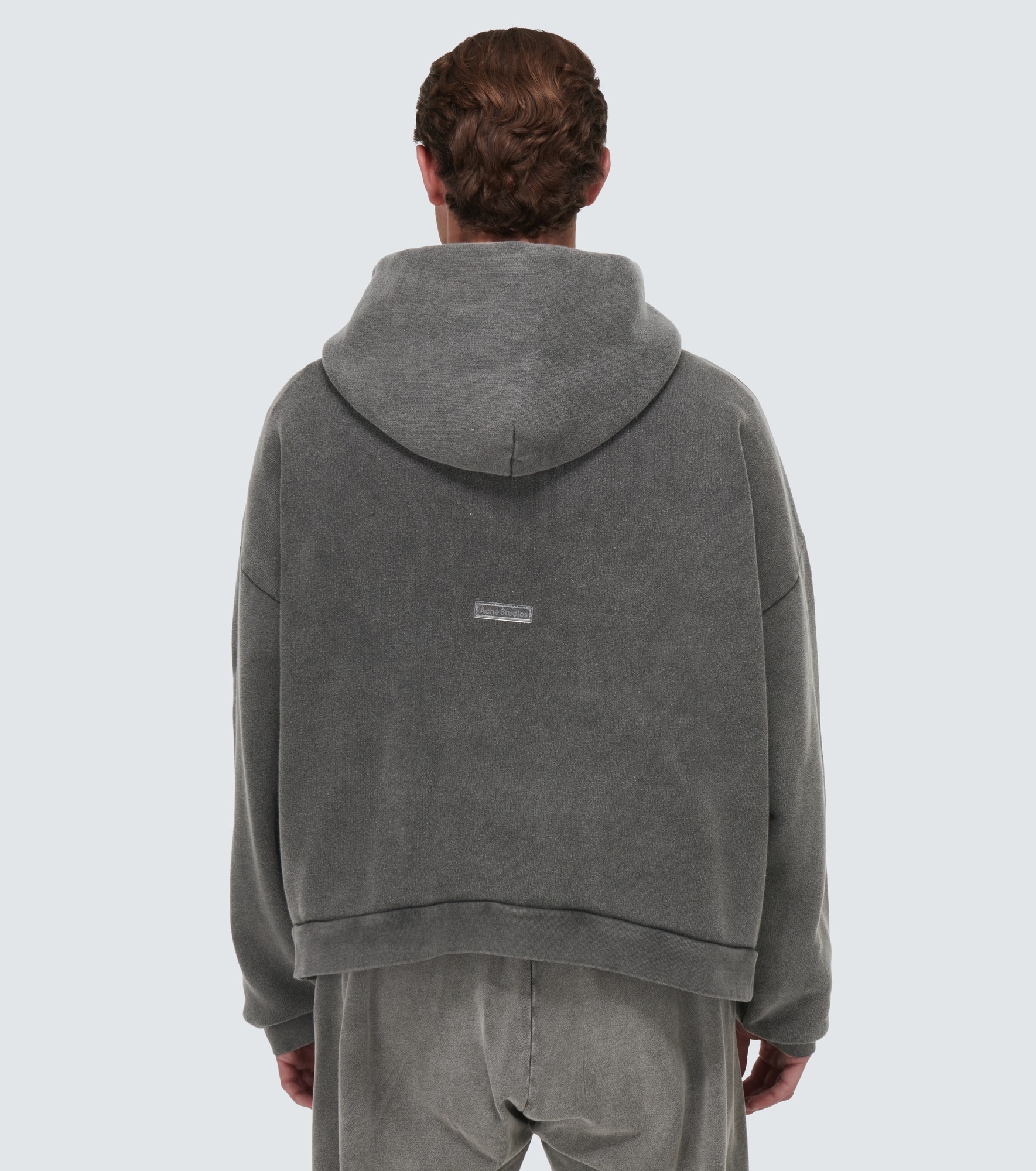 Faded cotton hoodie - 4